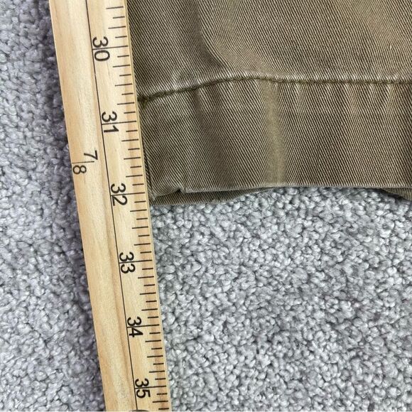 Abercrombie & Fitch Pants Men's 36X32* Tan Weathered Chino Straight Casual - Picture 13 of 15